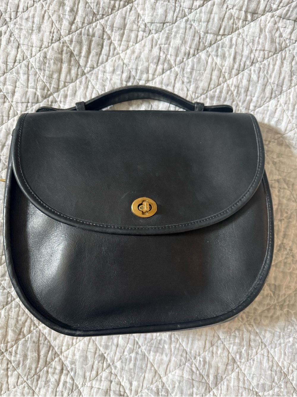 Vintage Coach Plaza Bag
